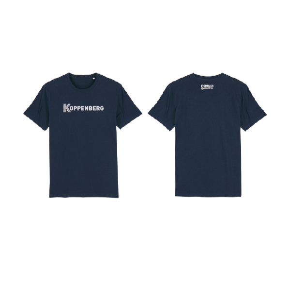T shirt Cobbels Koppenberg Navy