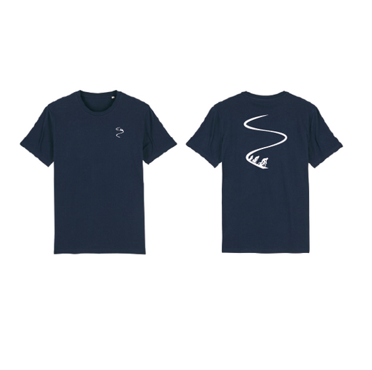 T shirt - Afdaling - French Navy