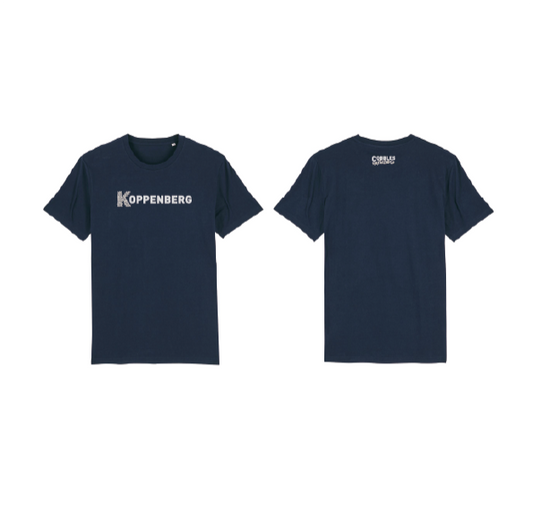 T shirt Cobbels Koppenberg Navy